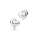 Клипсы Tiffany & Co. Elsa Peretti Full Heart Ear, серебро - фото 2