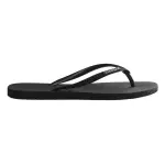 Шлепанцы Havaianas "SLIM SPARKLE 2", летняя обувь, тапочки, туфли для бассейна с блестками, черный - фото 2