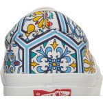 Кеды Vans KITH x Classic Slip-On Blue Moroccan Pattern, синий - фото 7