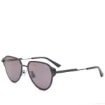 Солнцезащитные очки Bottega Veneta Eyewear BV1271S, черный/серый - фото