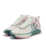 Баскетбольные кроссовки BIG3 5.0 Quick PRO Basketball Shoes Men Low-Top Feather White/Pure White Pink 361° - фото 3