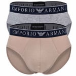 Трусы Emporio Armani 2er Pack, бежевый - фото