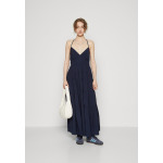 Платье-макси Abercrombie & Fitch, темно-синий Flowy Tiered Cross Back Dress - фото 2