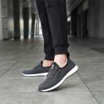 Кроссовки мужские Lifestyle Shoes Men Low-Top Laorentou, цвет Black Gray - фото 10