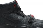 Air jordan legacy 312 elephant print black top