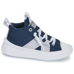 Chuck Taylor All Star Kids парусиновые туфли детские среднего размера синие Converse, синий - фото