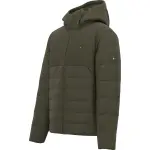 Стеганая куртка Tommy Hilfiger "CL MIXED MEDIA HOODED JACKET", с капюшоном, зеленый - фото 2