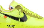 Nike air force 1 volt x off white on sale