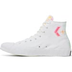 Кроссовки Converse UNT1TL3D High Hi-Vis Collection - White Iridescent, белый - фото 3