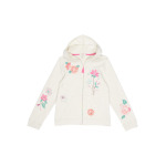 Худи PEEK, Flower Embroidered Hooded Zip-Up Jacket - фото