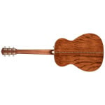 Гитара Fender Paramount PO-220E Solid Wood Orchestra A/E, натуральный цвет с жестким футляром - фото 4