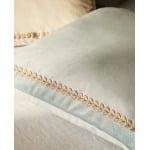 Чехол для подушки Zara Home Border, голубой - фото 6