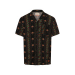 Рубашка Allover Printed Short Sleeve Shirt Scotch & Soda, черный - фото 2