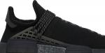 Adidas human clearance race triple black