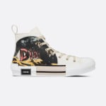 Кеды Dior B23 High-top AsteroDior, белый - фото