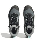 Треккинговые ботинки Adidas Outdoor Terrex Swift R3 Mid GTX, бирюзовый/черный - фото 5