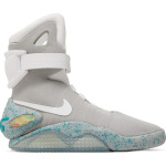 Лимитированные кроссовки Nike Air Mag Back To The Future, серый - фото