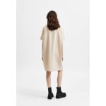 Платье-рубашка SLFVIOLA OVERSIZE DRESS Selected, белый - фото 4