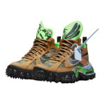 Кроссовки Nike Air Terra Forma Off-White Wheat Green Strike - фото 3