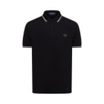 Рубашка поло Fred Perry, черный - фото