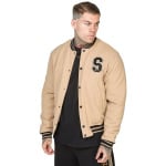 Куртка Siksilk Anniversary Varsity, бежевый - фото