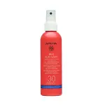 Сверхлегкий солнцезащитный спрей для лица и тела Spf30 Bee Sun Safe Apivita, 200 ml - фото