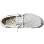 Кроссовки Wally Stitch Slip-On Casual Shoes Hey Dude, цвет Optic White - фото 2