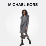 Пальто женское Michael Kors шерстяное, черный - фото 2