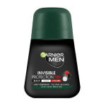 Garnier, Men, Шариковый дезодорант Invisible Protection 72h Black White Colors, 50 мл - фото