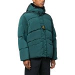 Пуховик мужской Stone Island Compass-motif, синий - фото 4