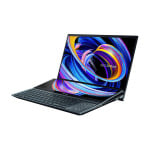 Ноутбук Asus ZenBook Pro Duo 15 OLED UX582 , 15.6" , 16 ГБ/1 ТБ, i7-12700H, RTX 3070 Ti, синий, английская клавиатура - фото 4