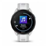 Умные часы Garmin Forerunner 165 Music, 1.2", Wi-Fi, серый/белый - фото 2