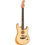 Акустическая гитара Fender American Acoustasonic Strat Natural Ebony Fingerboard - US202410-5.25 lbs - фото 4