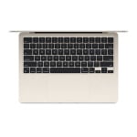 Ноутбук Apple MacBook Air 13.6'' M3, 8 ГБ/256 ГБ, 8 CPU/8 GPU, Starlight, английская клавиатура - фото 2