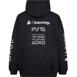 Худи Balenciaga Playstation Boxy Hoodie 'Black', черный - фото 2