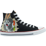 Кроссовки Converse Looney Tunes x Chuck Taylor All Star High 80th Anniversary - Bugs Bunnys Mischief, черный - фото