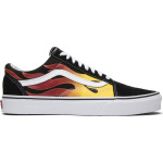 Кеды Vans Old Skool Flames, черный - фото