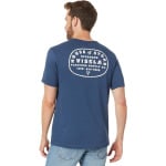 Футболка VISSLA House of Stoke Organic Short Sleeve Tee, цвет Dark Denim - фото