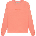 Толстовка Fear of God Essentials Relaxed Crewneck 'Coral', оранжевый - фото