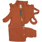 Жилет A-Cold-Wall* Cut Out Padded Gilet 'Rust', коричневый - фото