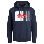 Худи Jack & Jones Corp Logo Play, синий - фото 3