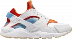 Huarache orange shop et blanche