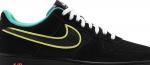 Nike air force top 1 unity black