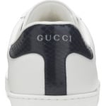 Кроссовки Gucci Ace Leather White Blue, белый - фото 7