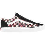 Кеды Vans Style 36 Checkerboard Red, черный - фото