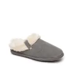 Тапочки Camp Collar Slipper Minnetonka, цвет greysuede - фото