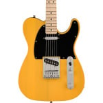 Squier Sonic Telecaster Maple Fingerboard Электрогитара Butterscotch Blonde - фото