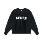 Толстовка мужская Kenzo Logo-print, черный / белый - фото