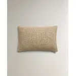 Тканый чехол на подушку Zara Home, светло-бежевый - фото 6