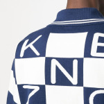 Рубашка-поло мужская Kenzo Embroidered Logo, синий / белый - фото 5